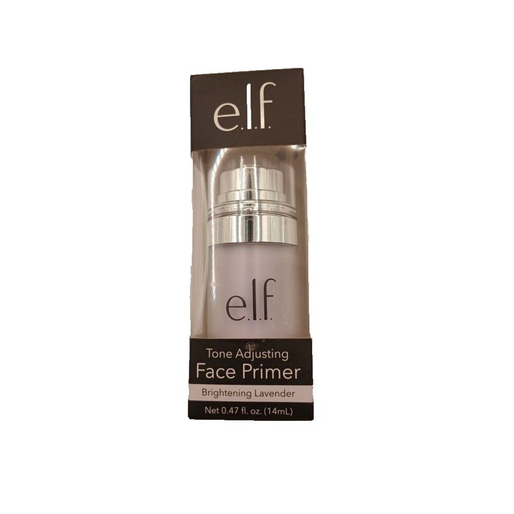 New e.l.f. ELF Tone Adjusting Brightening Lavender Face Primer 0.47 fl oz 14 ml